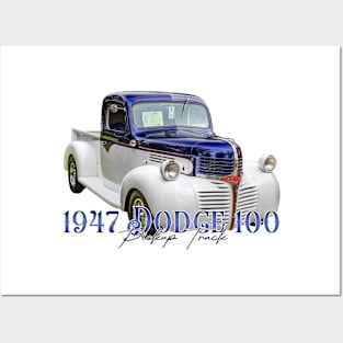 1947 Dodge 100 Pickup Truck Posters and Art